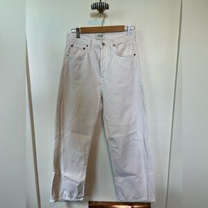 Agolde ‘Ren’ High Rise, Wide Leg Jean, Size 27